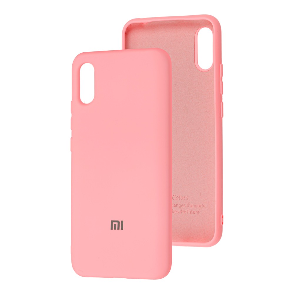 Silicone Cover My Color Full Protective (A) для Xiaomi Redmi 9A (Pink)-0
