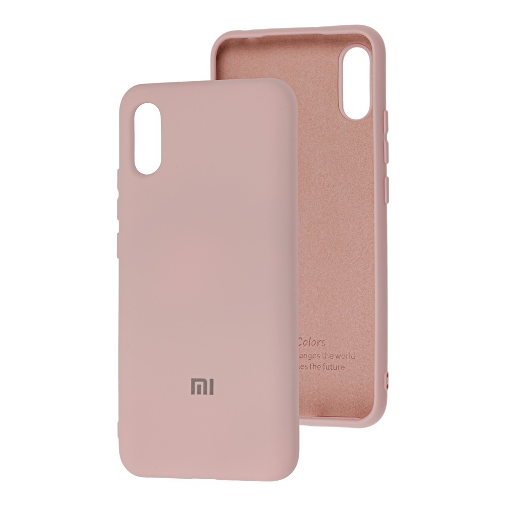 Silicone Cover My Color Full Protective (A) для Xiaomi Redmi 9A (Pink sand)-0
