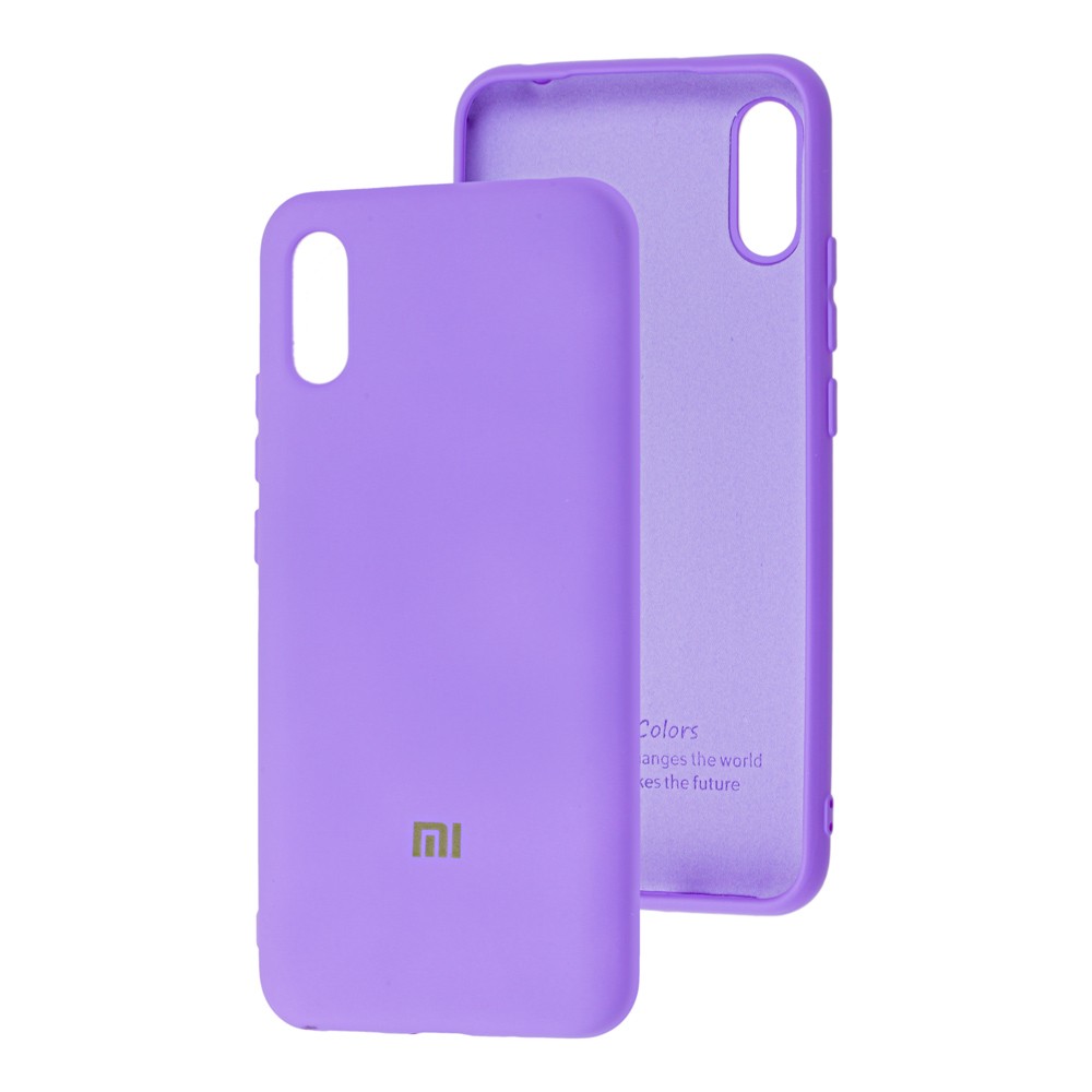 Silicone Cover My Color Full Protective (A) для Xiaomi Redmi 9A (Violet)-0
