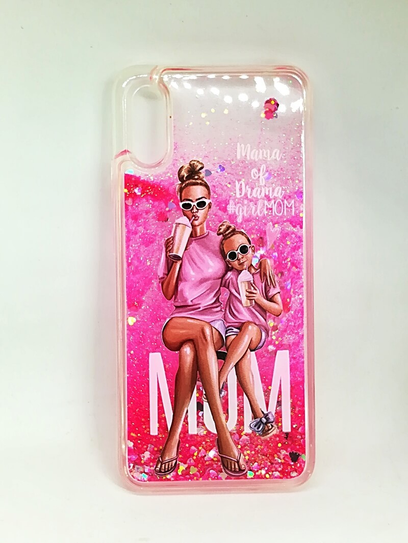 Накладка Fluid Painted для Xiaomi Redmi 9A "Mama of drama"-0