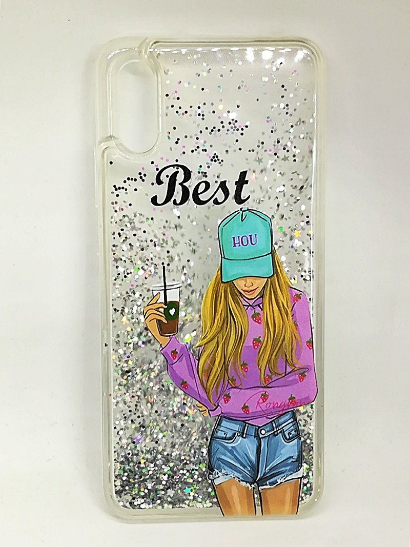 Накладка Fluid Painted для Xiaomi Redmi 9A "Best" (переливається)-0