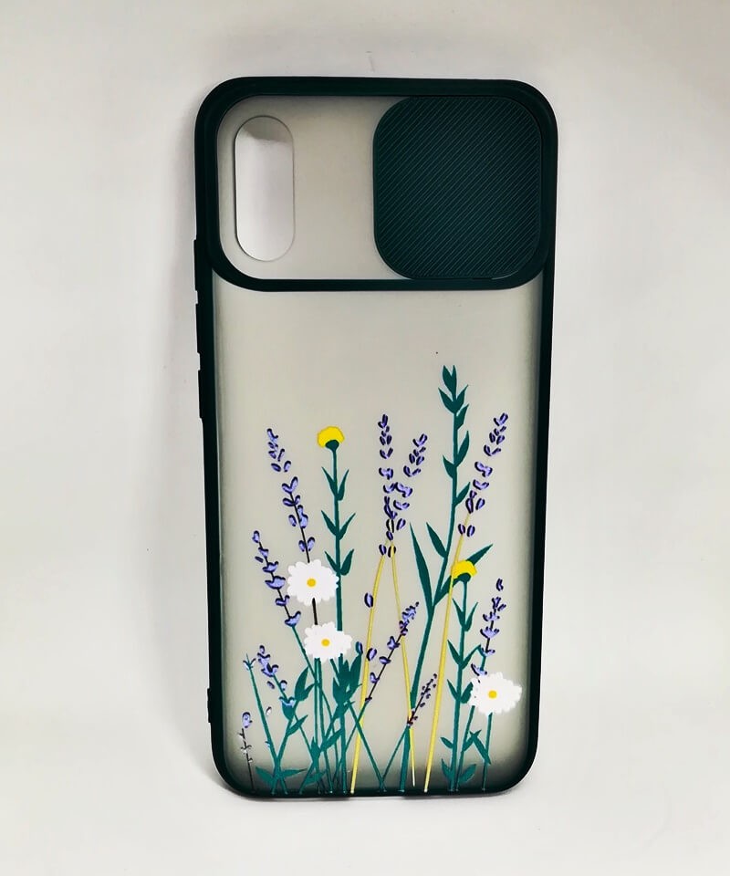 Накладка Camshield mate TPU для Xiaomi Redmi 9A квіти-0