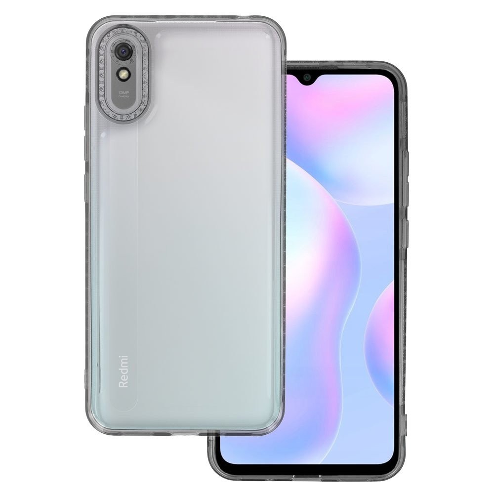Накладка Starfall Clear для Xiaomi Redmi 9A (Сіра)-0