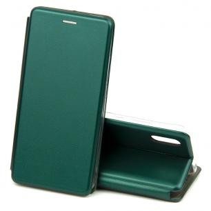 Книжка Premium для Xiaomi Redmi 9A темно-зелена-0