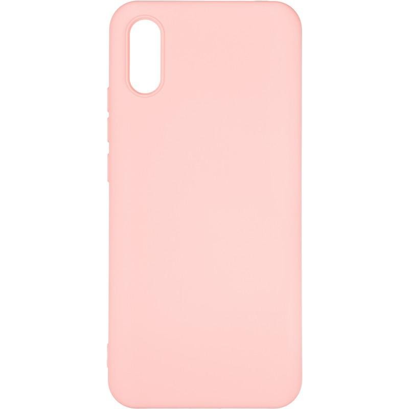 Накладка Soft touch для Redmi 9A (Рожева)-0