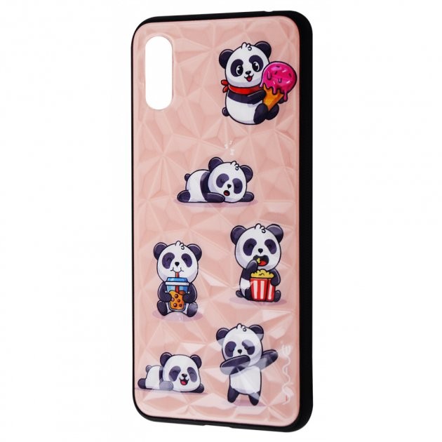 Накладка WAVE Majesty для Xiaomi Redmi 9A (baby panda/light pink)-0