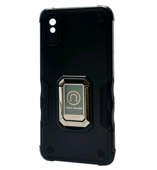 Накладка ANTIBROKEN для Xiaomi Redmi 9a (Чорна)-0