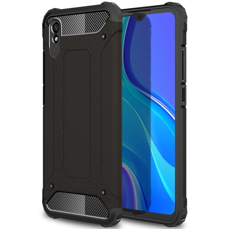 Накладка Armor для Xiaomi Redmi 9A Чорна-0