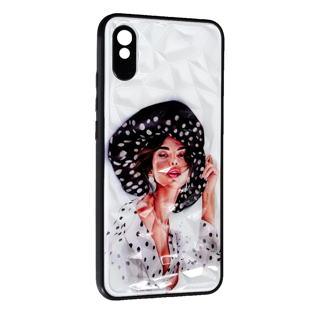 Накладка Ladies Camera для Xiaomi Redmi 9A Girl in a hat-0