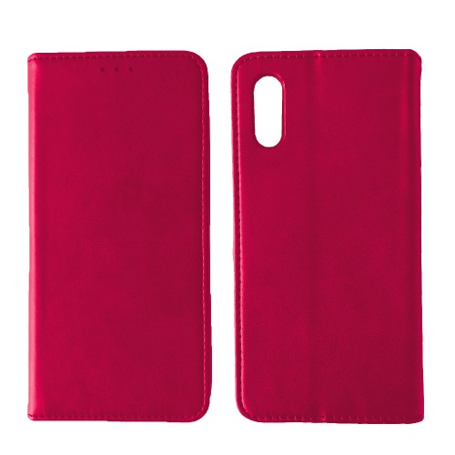 Книжка Black TPU Magnet для Xiaomi Redmi 9A рожева-0