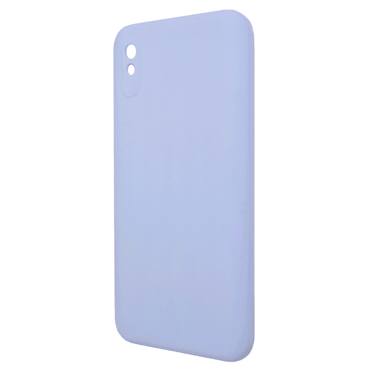 Silicone Cover Full Camera without Logo (A) для Xiaomi Redmi 9a (Lilac cream)-0