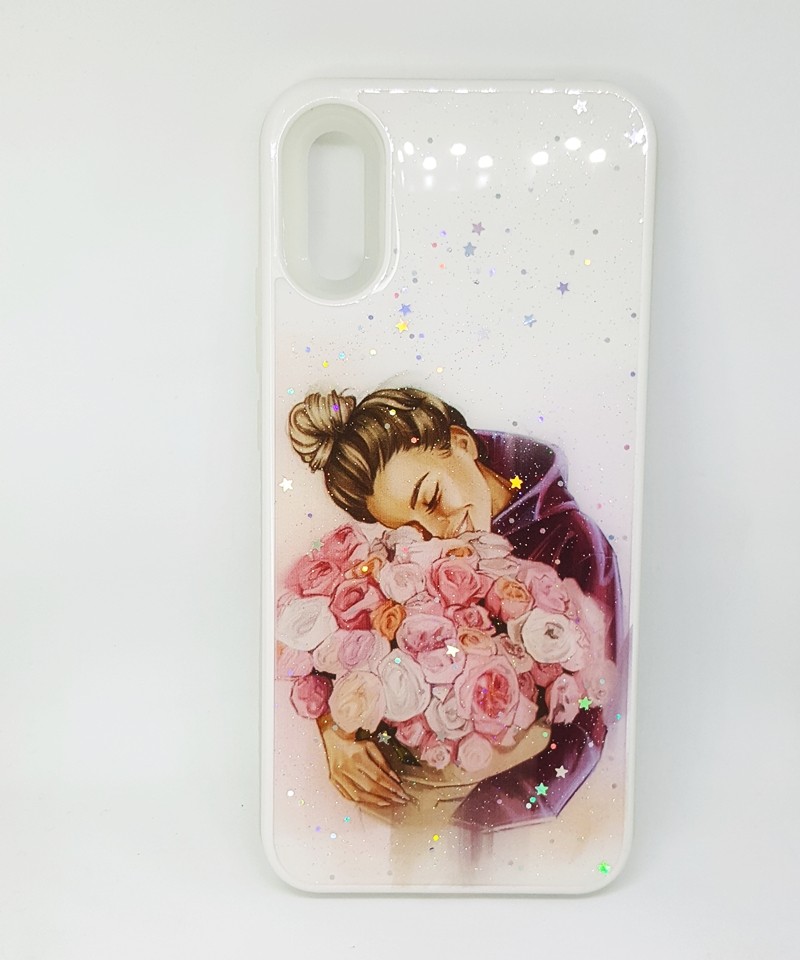 Накладка Mix Art Armor для Xiaomi Redmi 9A Дівчина з букетом-0