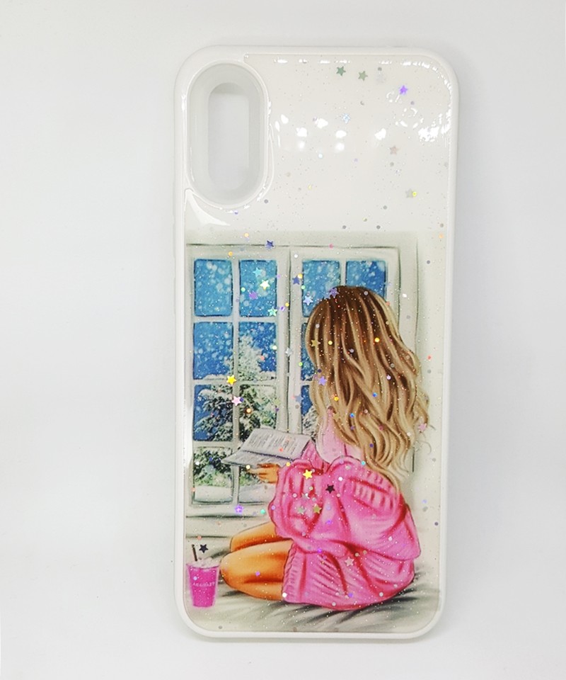 Накладка Mix Art Armor для Xiaomi Redmi 9A Дівчина дивиться у вікно-0