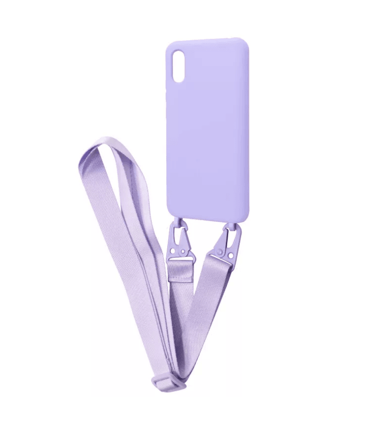 Накладка Strap для Xiaomi Redmi 9A (Light purple)-0
