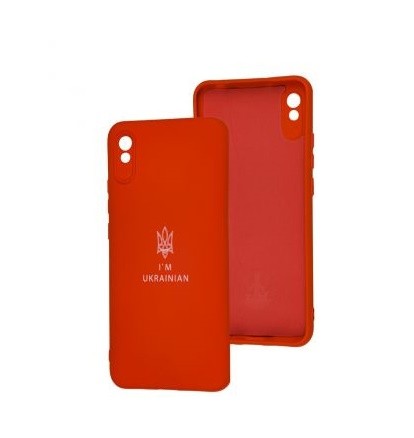 UA Silicone Case Full Protective для Xiaomi Redmi 9A (Red)-0