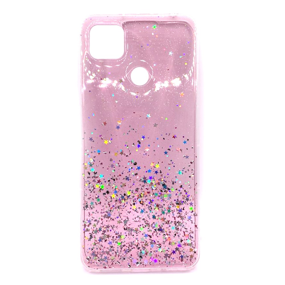 Накладка Star Glitter для Xiaomi Redmi 9C/10A  рожева-0