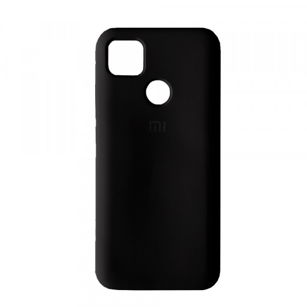 Накладка Full Silicone Case для Xiaomi Redmi 9C/10a (black)-0