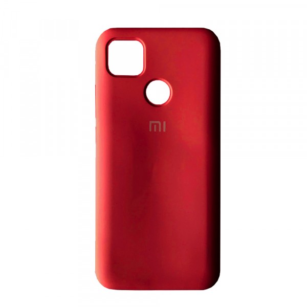 Накладка Full Silicone Case для Xiaomi Redmi 9C (red)-0
