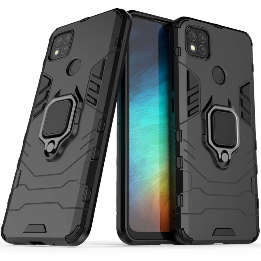 Накладка Armor 2.0 для Xiaomi Redmi 9C чорна-0