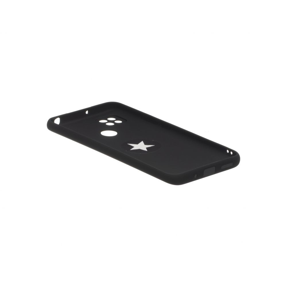 Накладка ColorRing з кільцем для Xiaomi Redmi 9C чорна-3