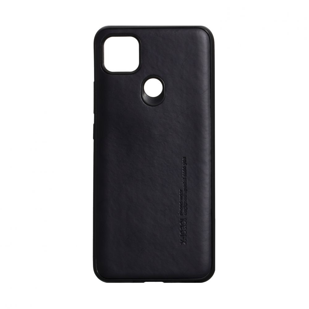 Накладка Leael Color для Xiaomi Redmi 9C чорна-0