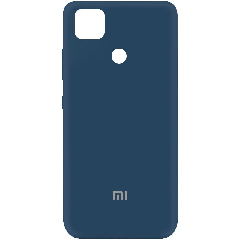 Silicone Cover My Color Full Protective (A) для Xiaomi Redmi 9C (Navy Blue)-0