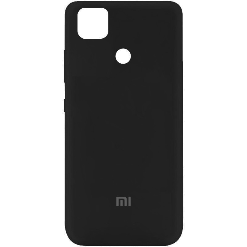Silicone Cover My Color Full Protective (A) для Xiaomi Redmi 9C (Black)-0