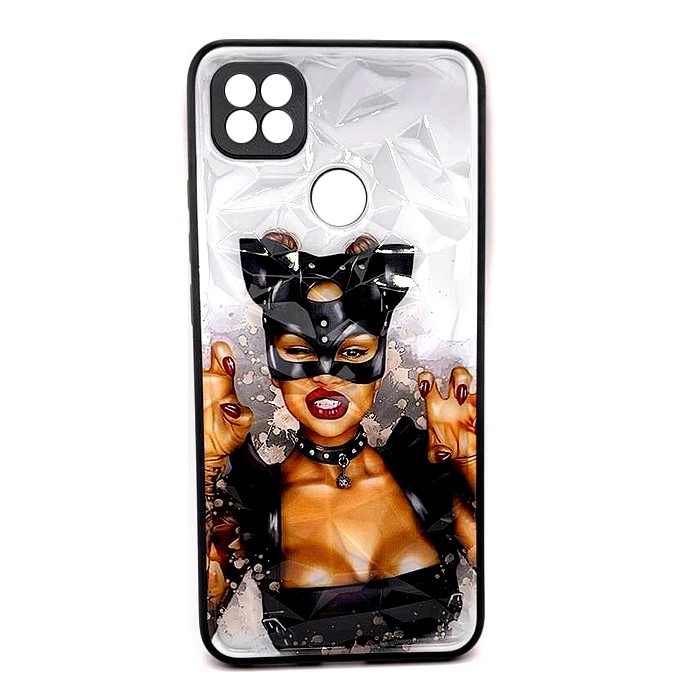 Накладка Ladies Camera для Xiaomi Redmi 9C/10A Жінка-кішка-0