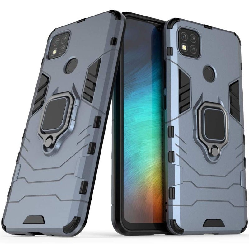 Накладка Armor 2.0 для Xiaomi Redmi 9C синя-0