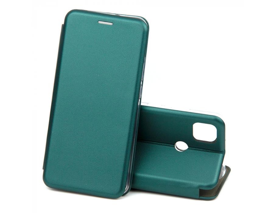 Книжка Premium для Xiaomi Redmi 9C / Redmi 10A темно-зелена-0