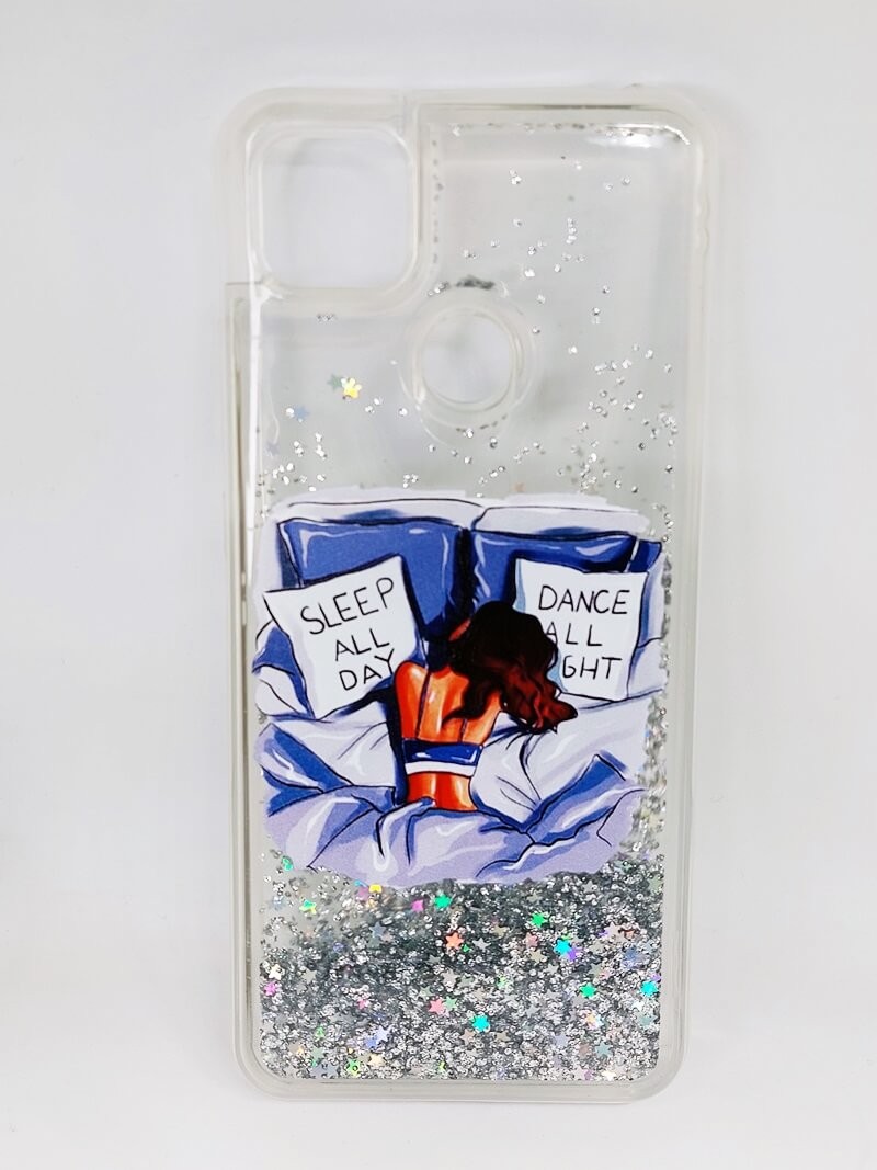 Накладка Fluid Painted для Xiaomi Redmi  9C "Sleep"-0