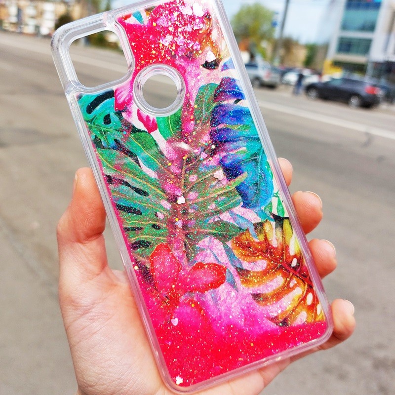 Накладка Fluid Painted для Xiaomi Redmi 9C/Redmi 10A Тропіки (переливається)-0