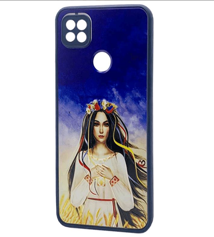 Накладка Totu Gingle Print для Xiaomi Redmi 9C/10A (Дівчина у вишиванці)-0