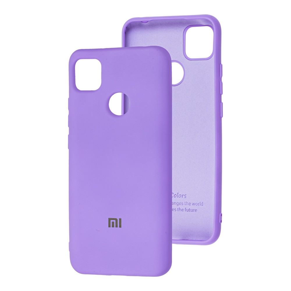 Silicone Cover My Color Full Protective (A) для Xiaomi Redmi 9C (Violet)-0