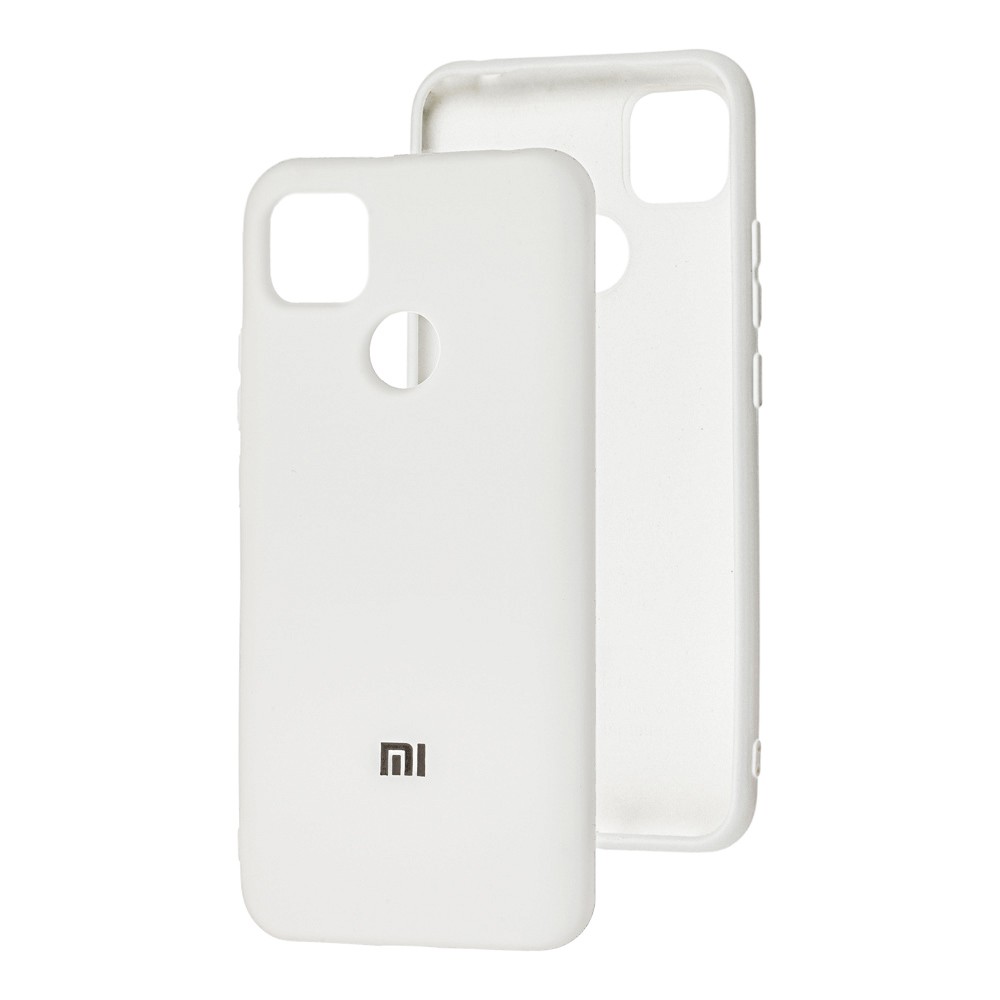 Silicone Cover My Color Full Protective (A) для Xiaomi Redmi 9C (White)-0