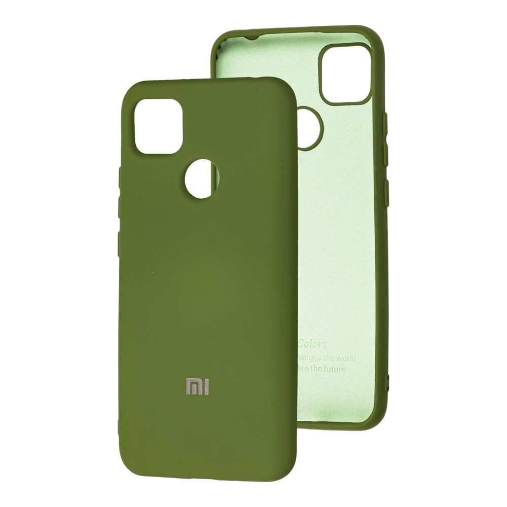 Silicone Cover My Color Full Protective (A) для Xiaomi Redmi 9C (Forest Green)-0