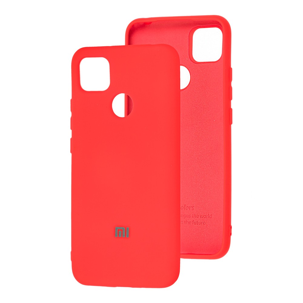 Silicone Cover My Color Full Protective (A) для Xiaomi Redmi 9C (Red)-0