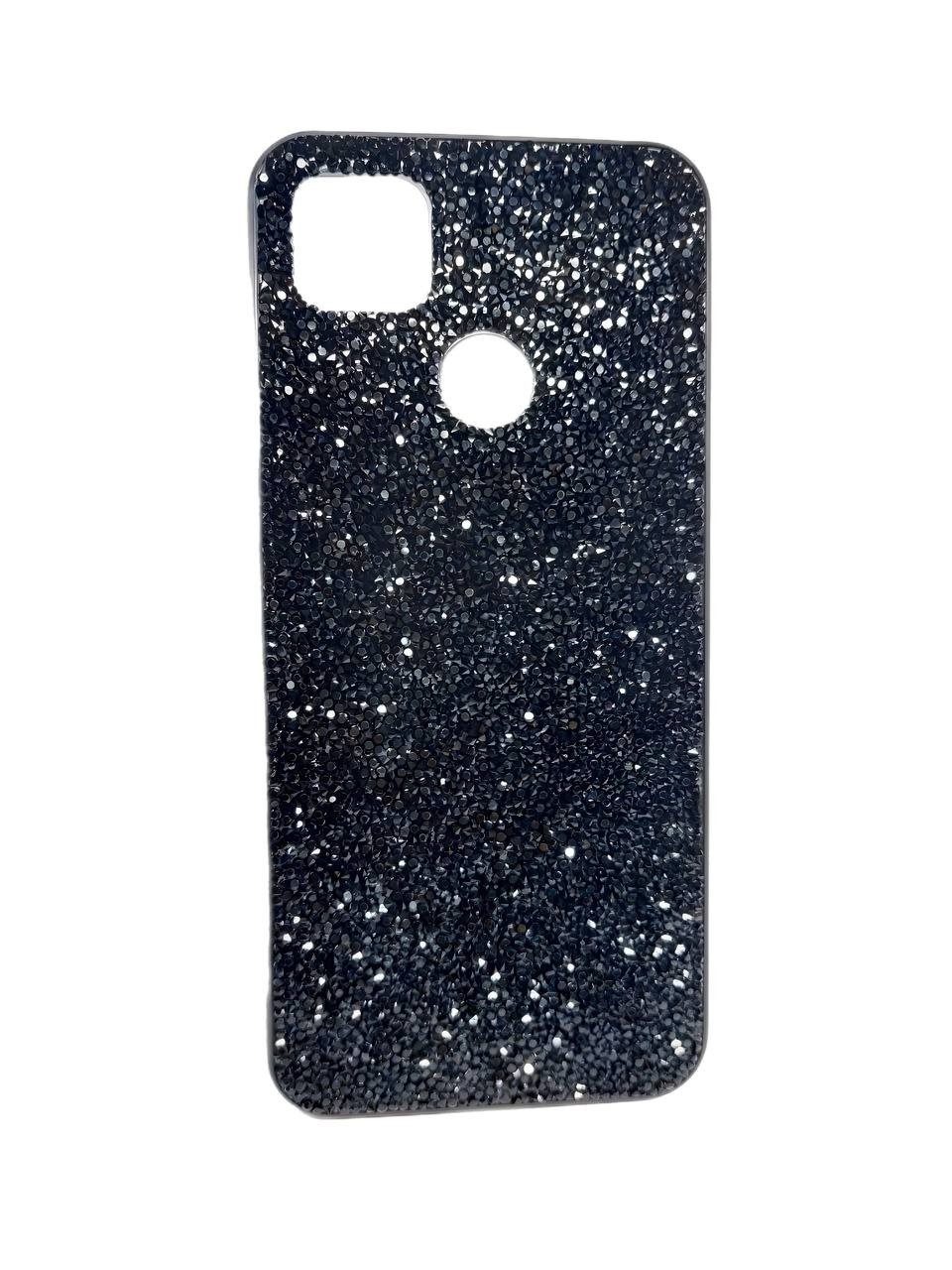 Накладка Grainy Diamonds для Xiaomi Redmi 9C/10A чорна-0