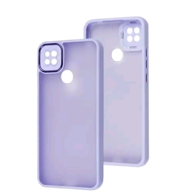 Накладка Luxury Metal Lens для Xiaomi Redmi 9C/10A (Бузковий)-0