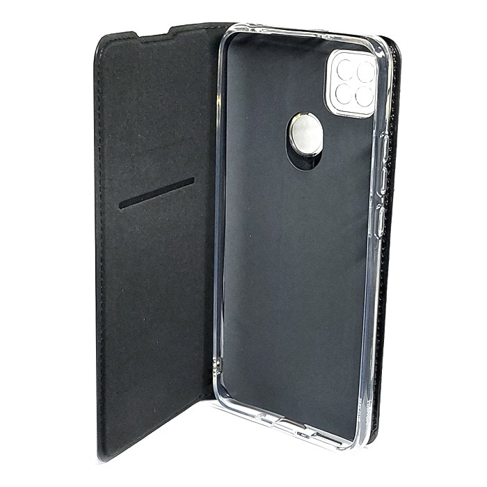 Книжка Tussor Silk для Xiaomi Redmi 9C/10A Black-2