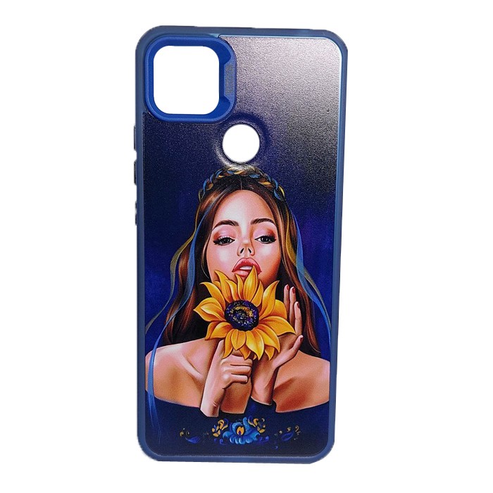 Накладка Totu Gingle Print для Xiaomi Redmi 9C/10A Дівчина з соняхом-0