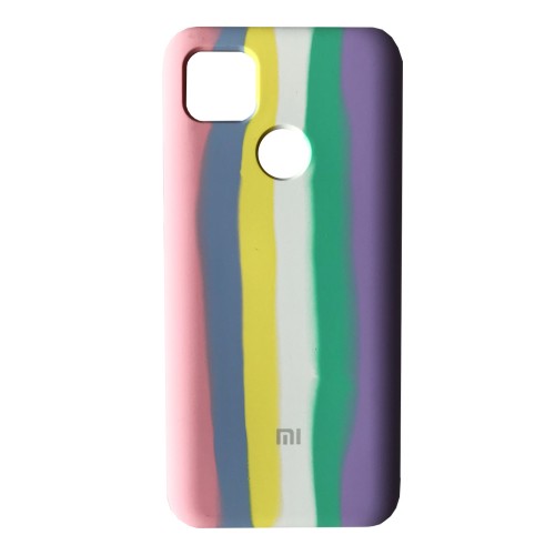 Rainbow Silicone Case для Xiaomi Redmi 9C/10A (Marshmellow)-0