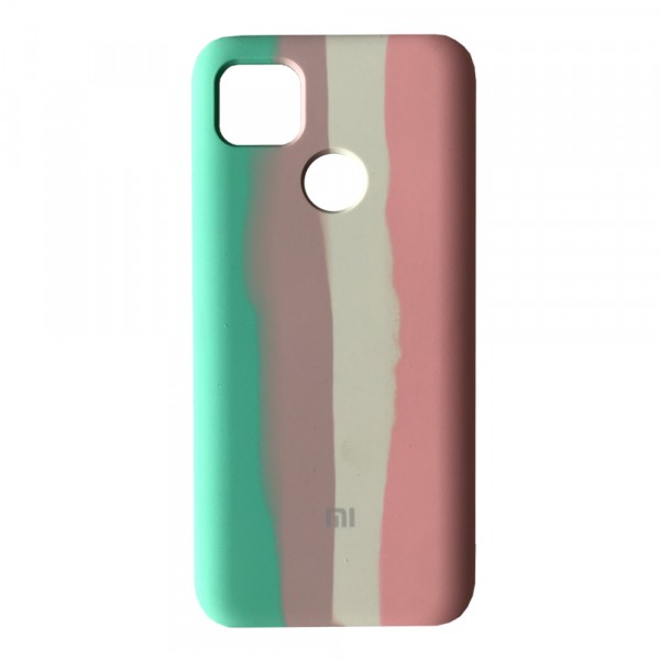 Rainbow Silicone Case для Xiaomi Redmi 9C/10A (Candy)-0
