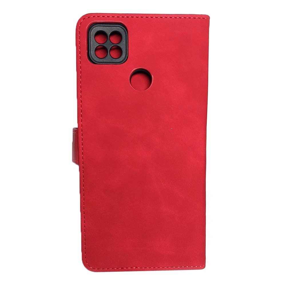 Книжка Cover Stylish Slot Matte для Xiaomi Redmi 9C/10A (Червона)-1