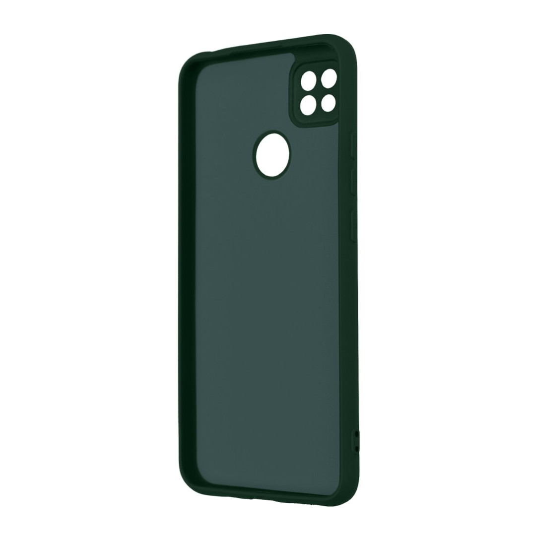 Silicone Cover Full Camera without Logo (A) для Xiaomi Redmi 9C/10A  (Dark green)-1