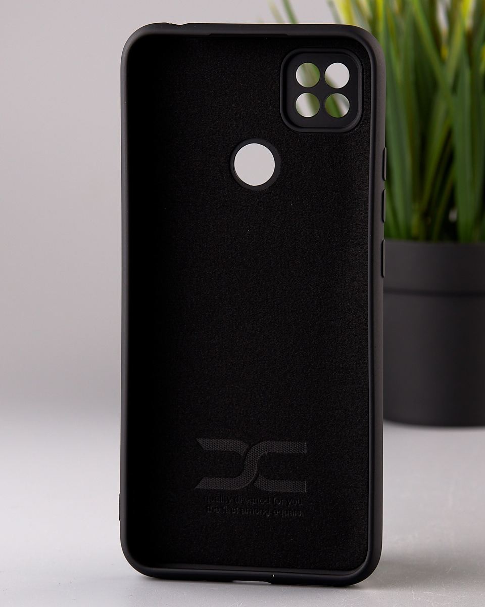 UA Silicone Case Full Protective для Xiaomi Redmi 9C/10a (Black)-1