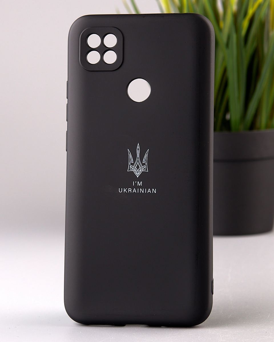 UA Silicone Case Full Protective для Xiaomi Redmi 9C/10a (Black)-0