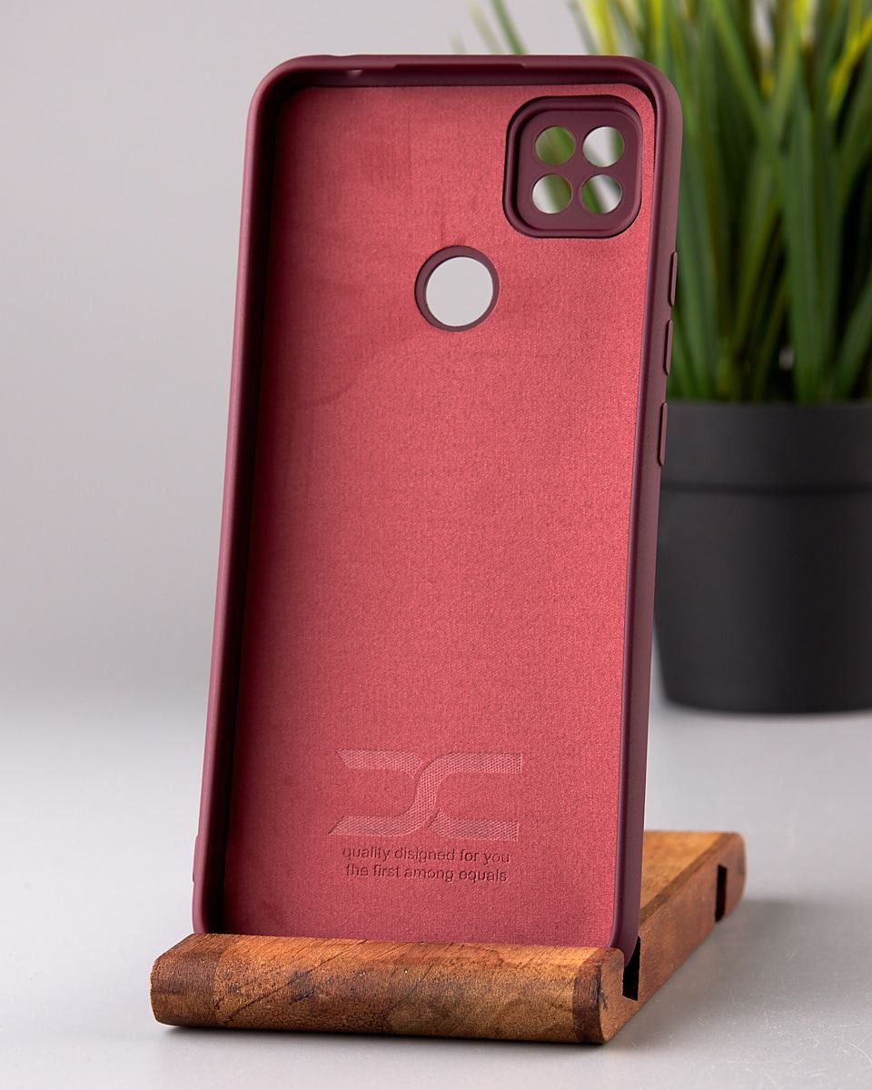 UA Silicone Case Full Protective для Xiaomi Redmi 9C/10a (Marsala)-1