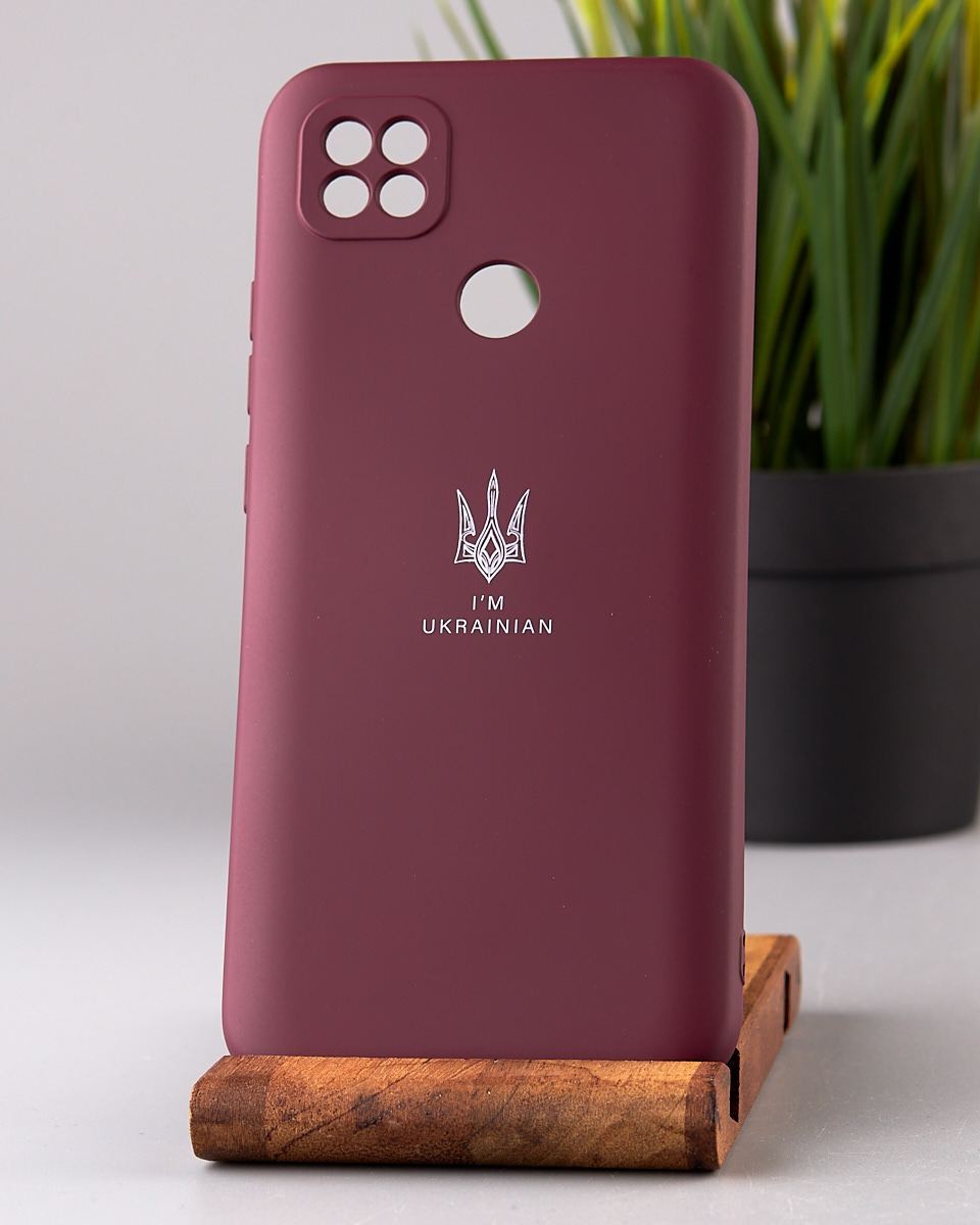 UA Silicone Case Full Protective для Xiaomi Redmi 9C/10a (Marsala)-0