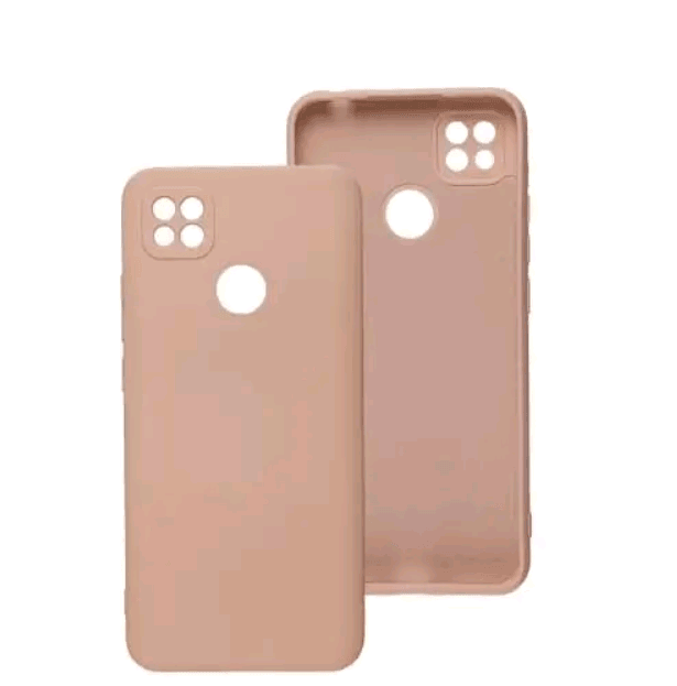 Silicone Cover Full Camera without Logo (A) для Xiaomi Redmi 9C/10A  (Pink sand)-0
